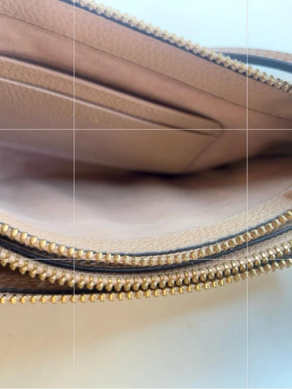 Tory Burch Pebbled Leather Crossbody in Dusty Rose